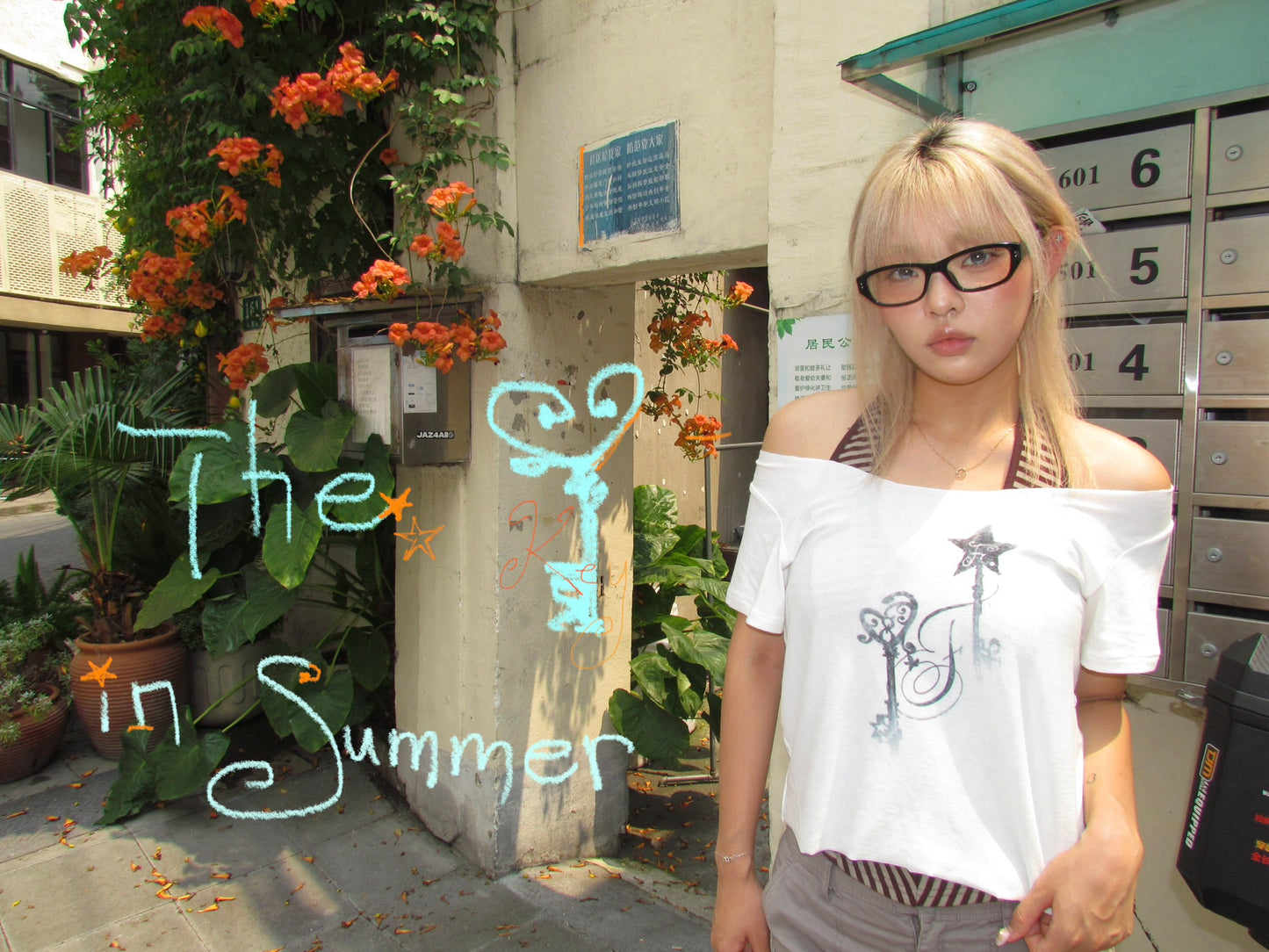 key*T-shirt handmade！